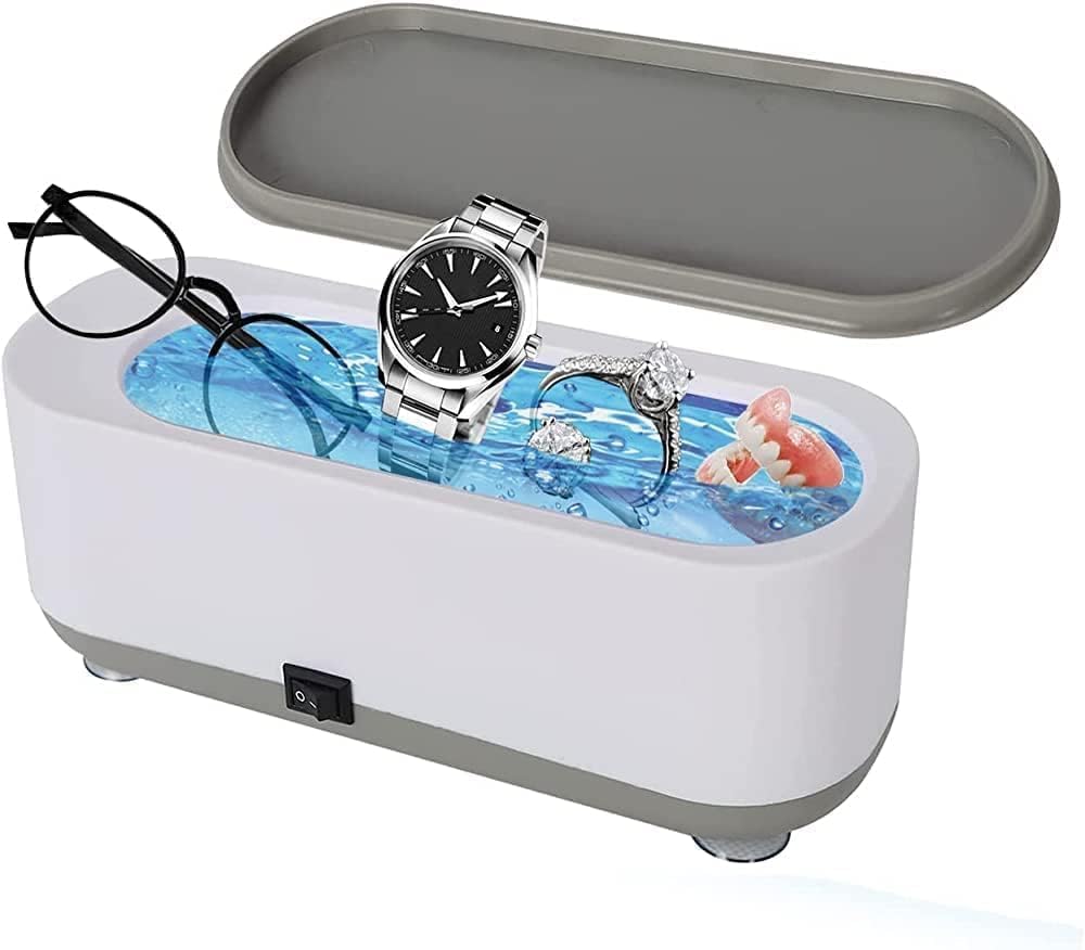 Portable Mini Ultrasonic Jewelry Cleaner Machine