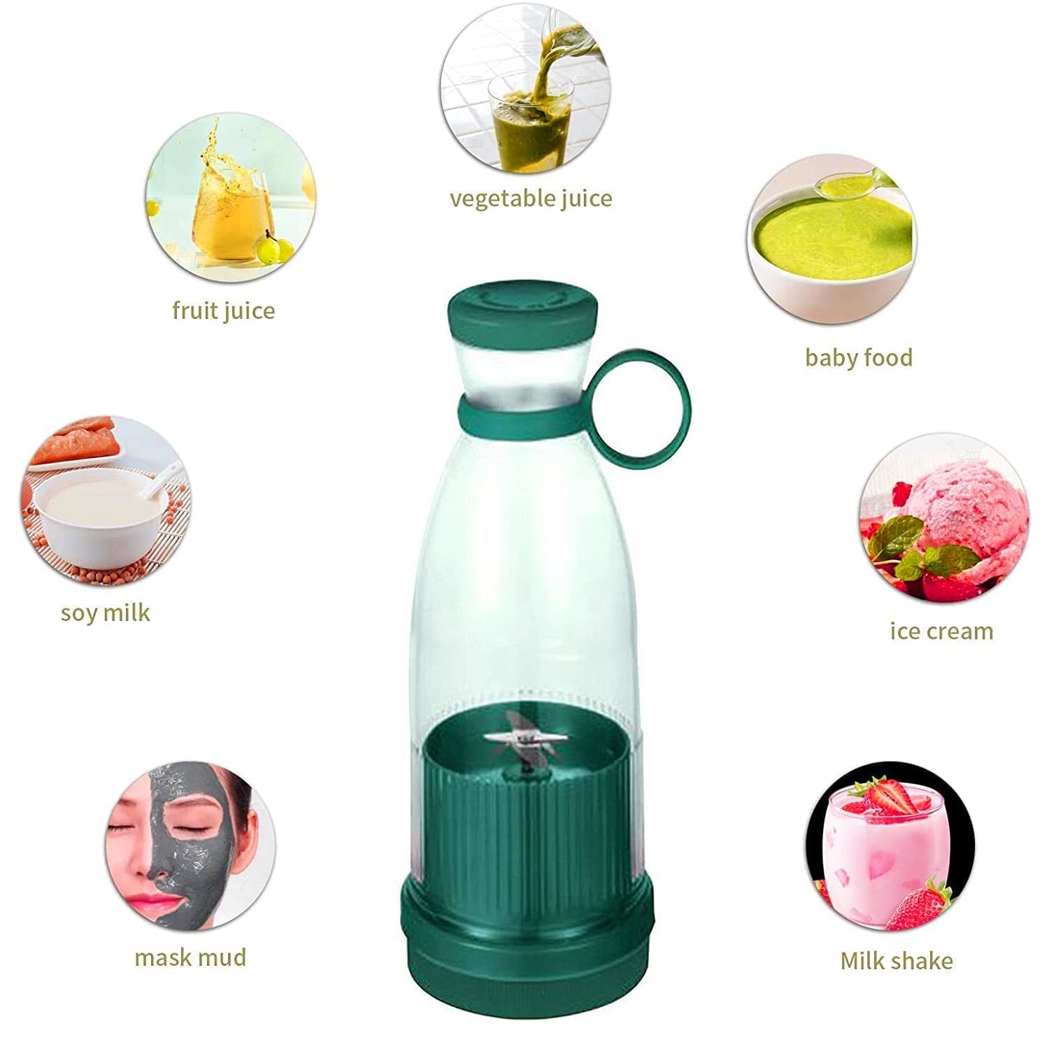 Chargeable Juice Blender Mug